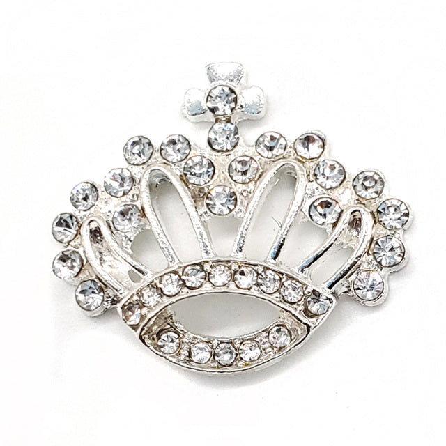 Hot 1pcs Metal jewelry Style Shoe Charms Pearl Crown Shoe Aceessories Decorations Fit women’s croc Clogs Buckle girls Gifts jibz