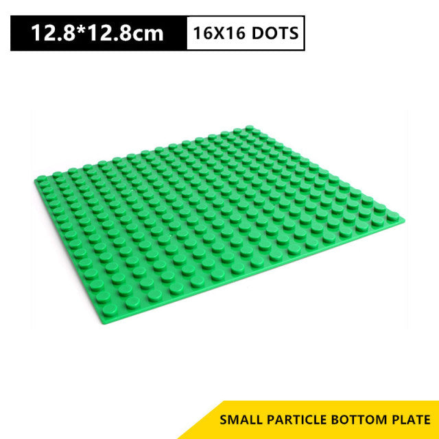 City Road Street Base Plate Straight Crossroad Curve DIY Creative Building Blocks Baseboard Assembly Bricks Baseplate Kids Toys