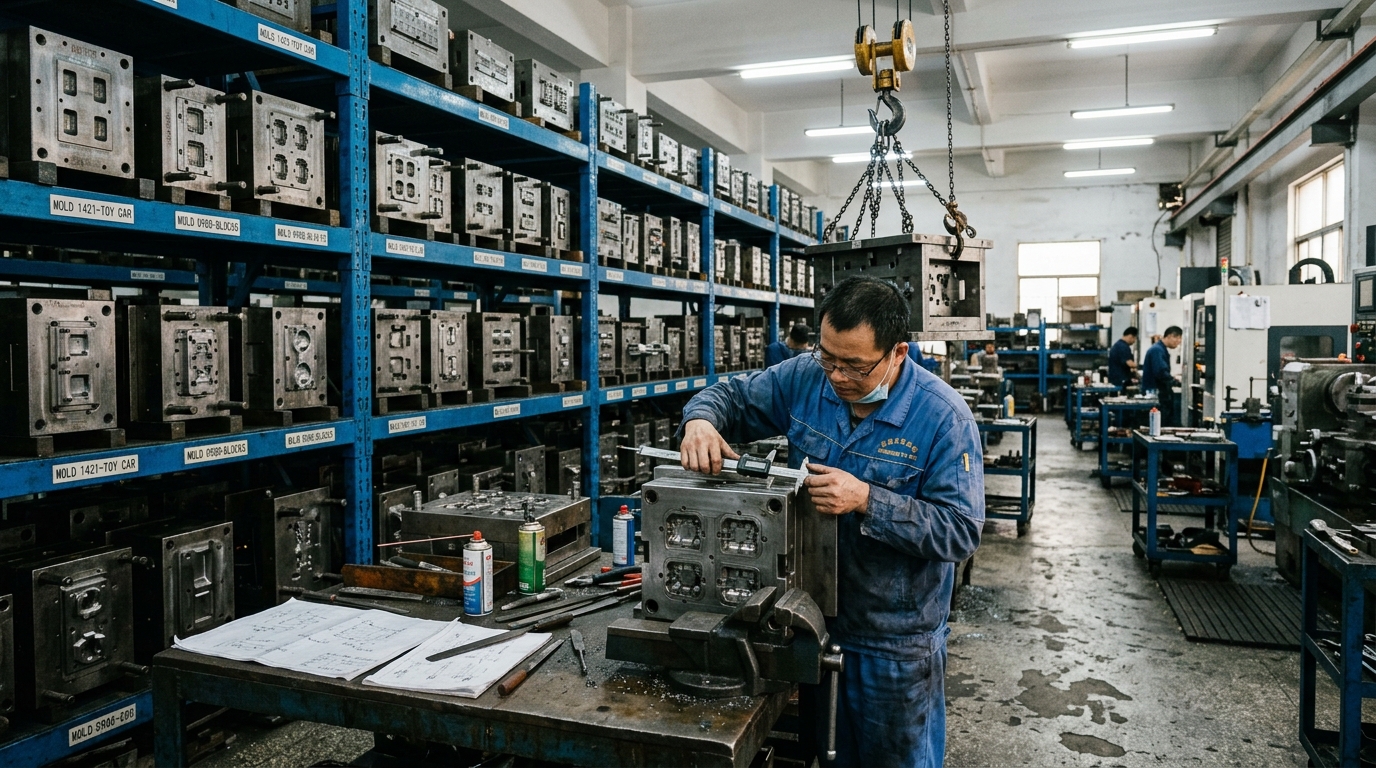 Heavy-Duty Steel Mold Library