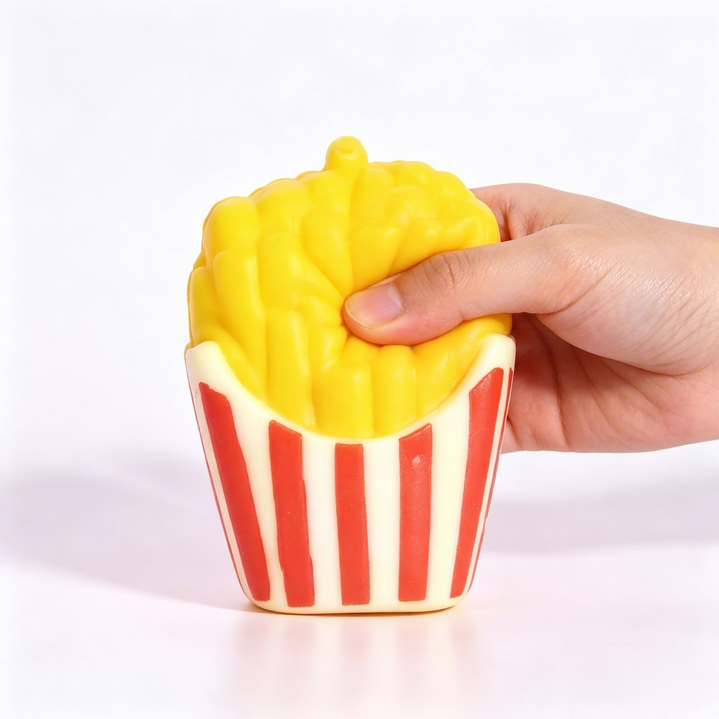 Sanqi Elan® Popcorn Shape PU  Foam Soft Squishy Slow Reboun Toys -Educational Stress Relief Promotional Gift