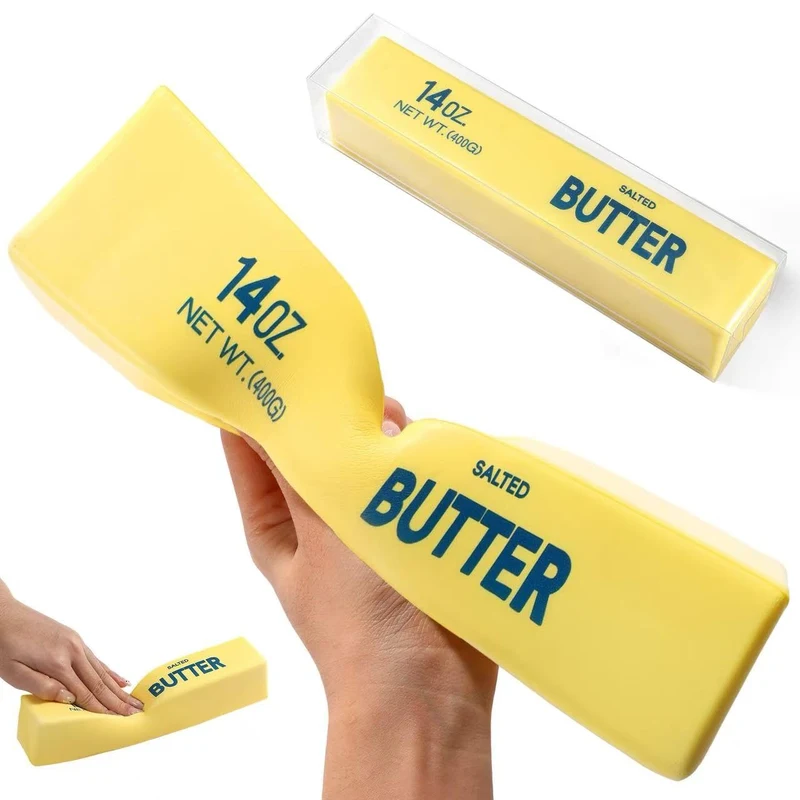 Big Butter Squishy Giant Squishies Butter 14 OZ Jumbo Slow Rising Squeeze