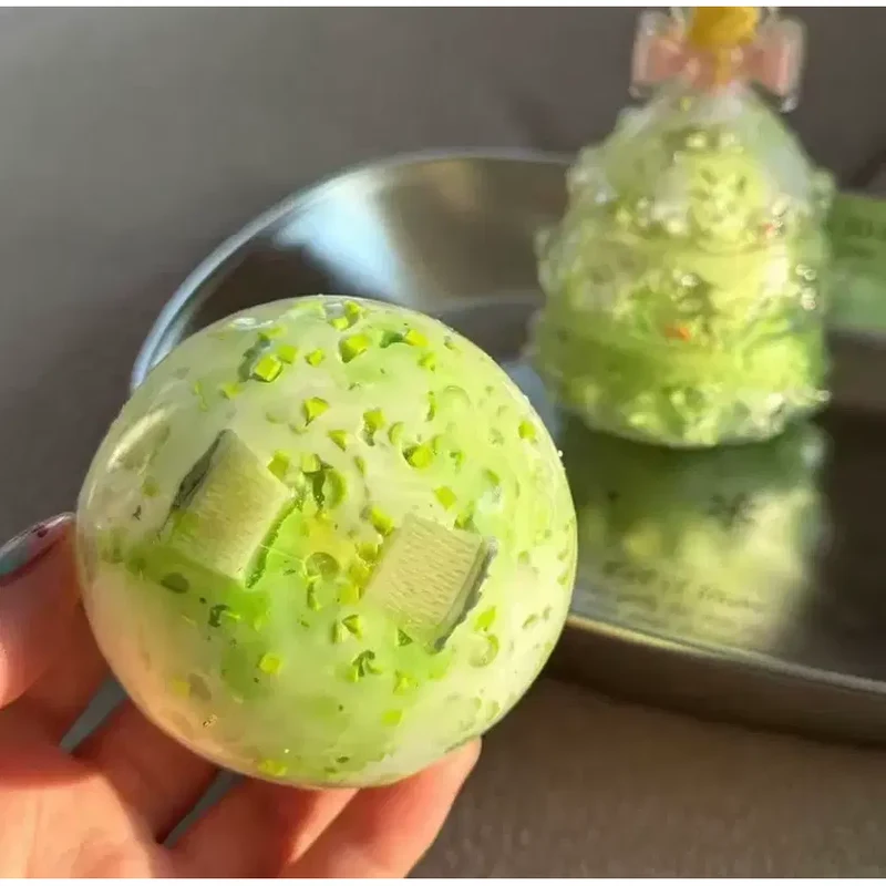 Lime Mousse Pastel Sherbet Soft Sensory Ball
