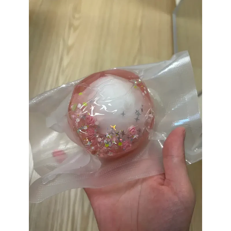 Pink Rose Velvet Sherbet Slime Wangppuball Edition