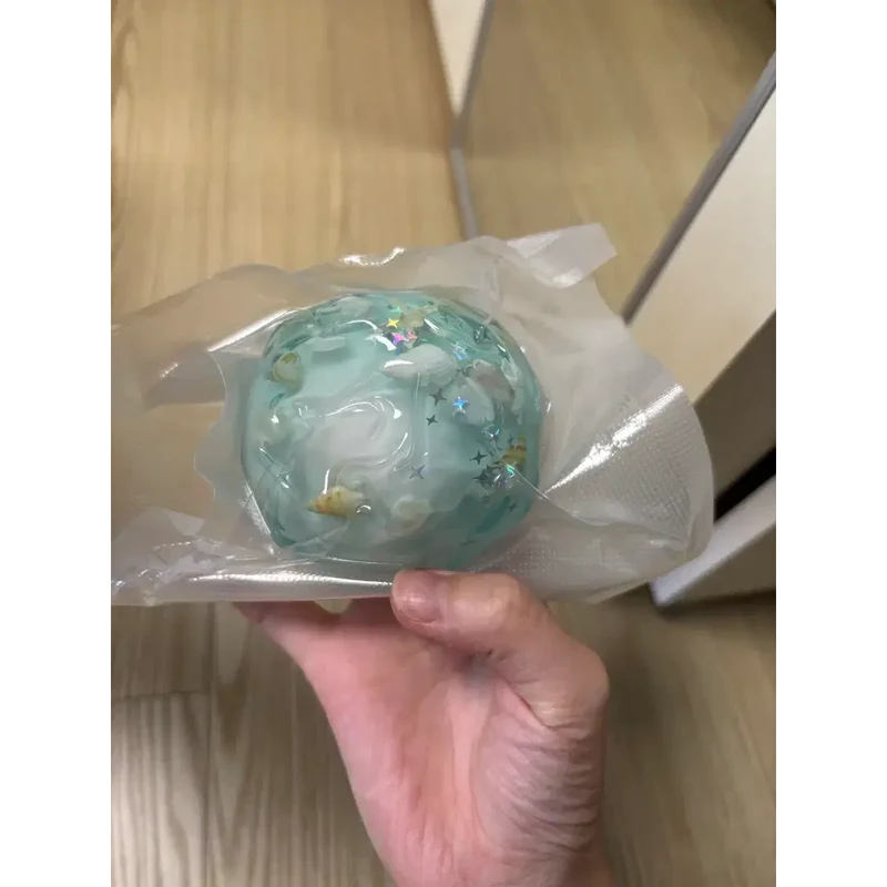 Crystal Sea Sherbet Slime Crackle Wangppuball