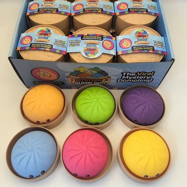 Authentic Dim Sum Steamer Dumpling Squishy Set