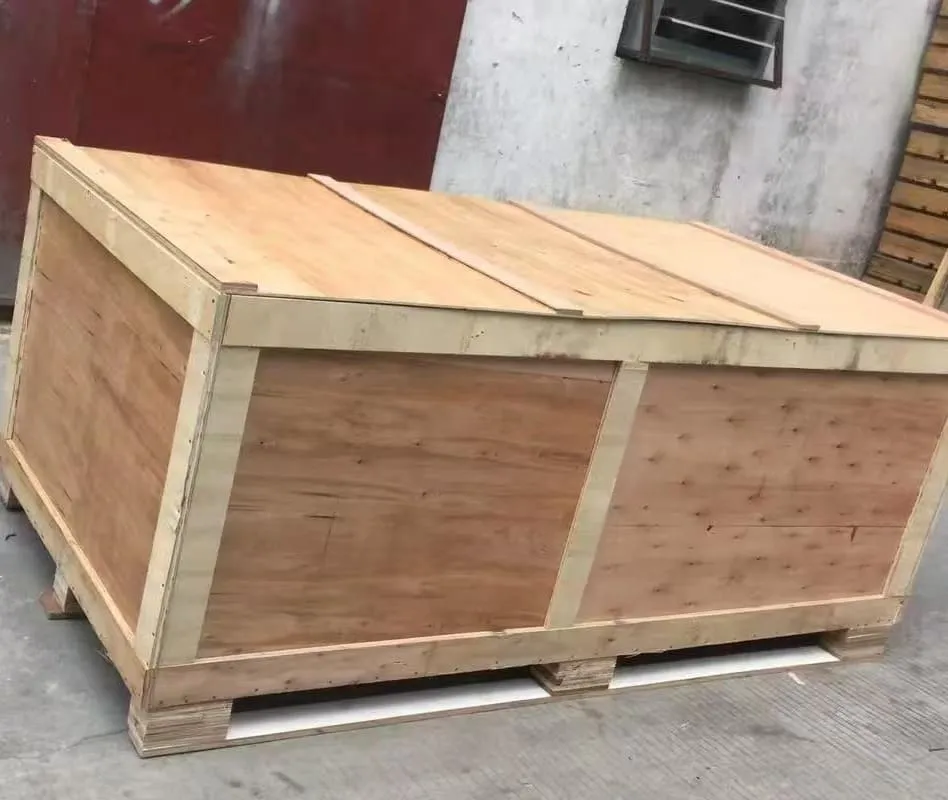 wooden export packaging for 3D body scanner