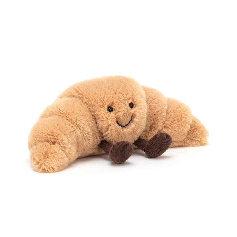 Amuseable Kawaii French Croissant Sensory Plush Toy