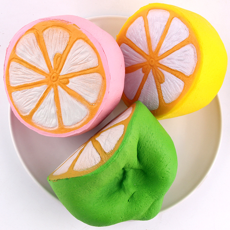 Sanqi Elan® SQ5882 Rainbow Colored Cake Scented Squishy Licensed Slow Rising Soft Toy