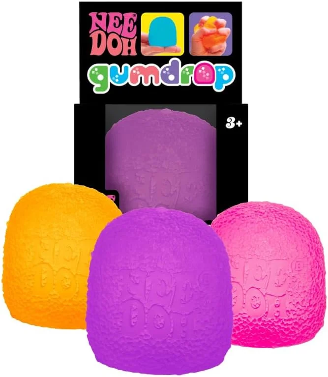 Gumdrop Textured Geometric Sensory Fidget (3-Pack)