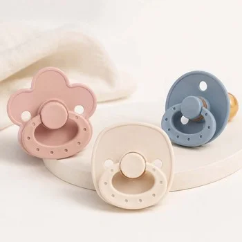 Baby Pacifier Soother Dummy Custom Logo BPA Free Eco Friendly PP 0-12 Months Arc Type...