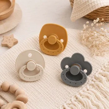 Natural Latex Baby Pacifier Baby Soother Dummy Custom Logo BPA Free Food Grade Eco Friendly...