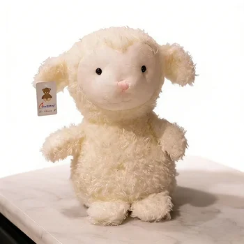 Custom Kawaii Shaggy Lamb Plush Toy Stuffed Animal Plushie Soft Plush Toys Cute Sheep...