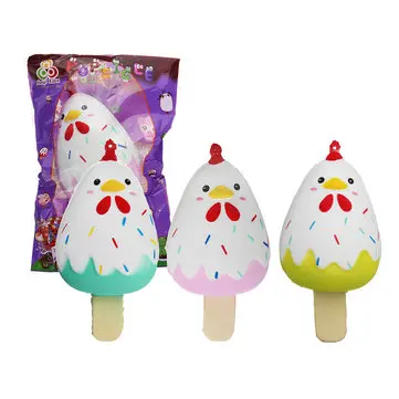 Sanqi Elan® Chick Ice Cream Squishy 126CM Slow Rising Soft Toy Gift Collection With Packaging
